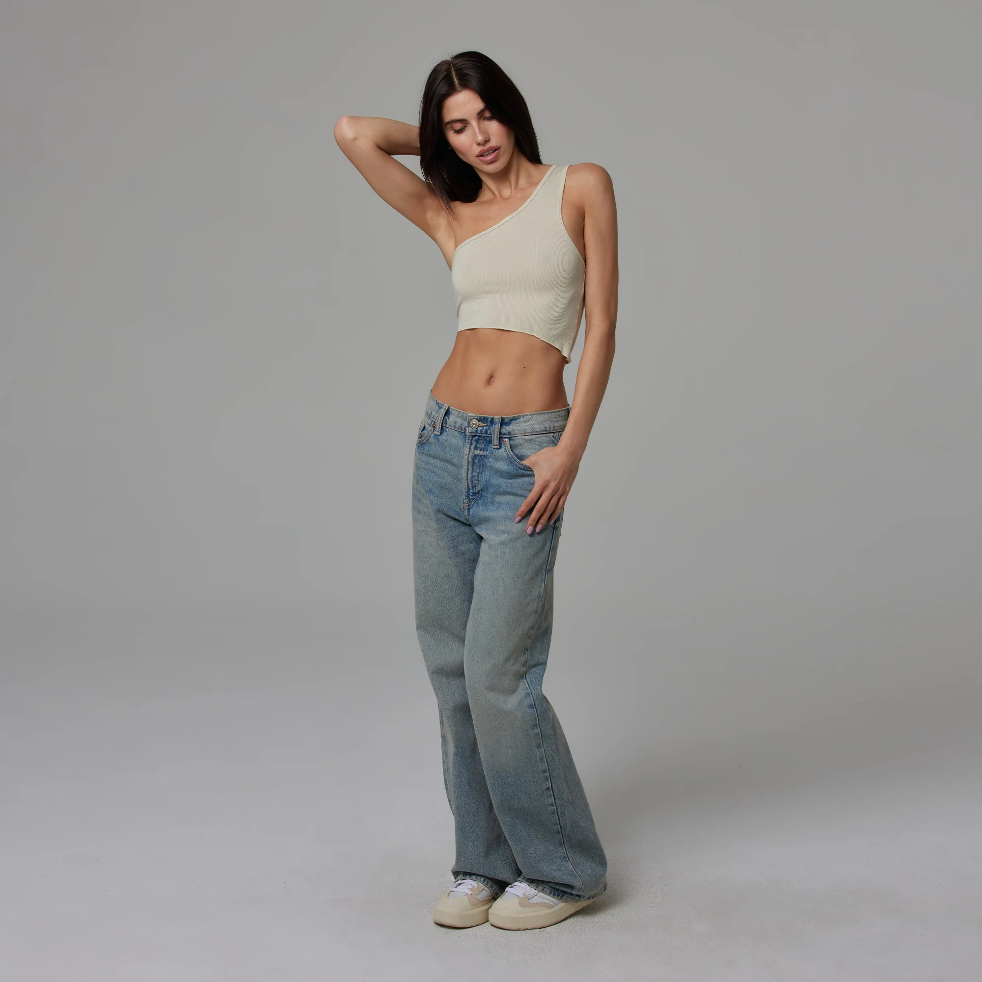 ASYMMETRICAL CROP TANK - Image 12