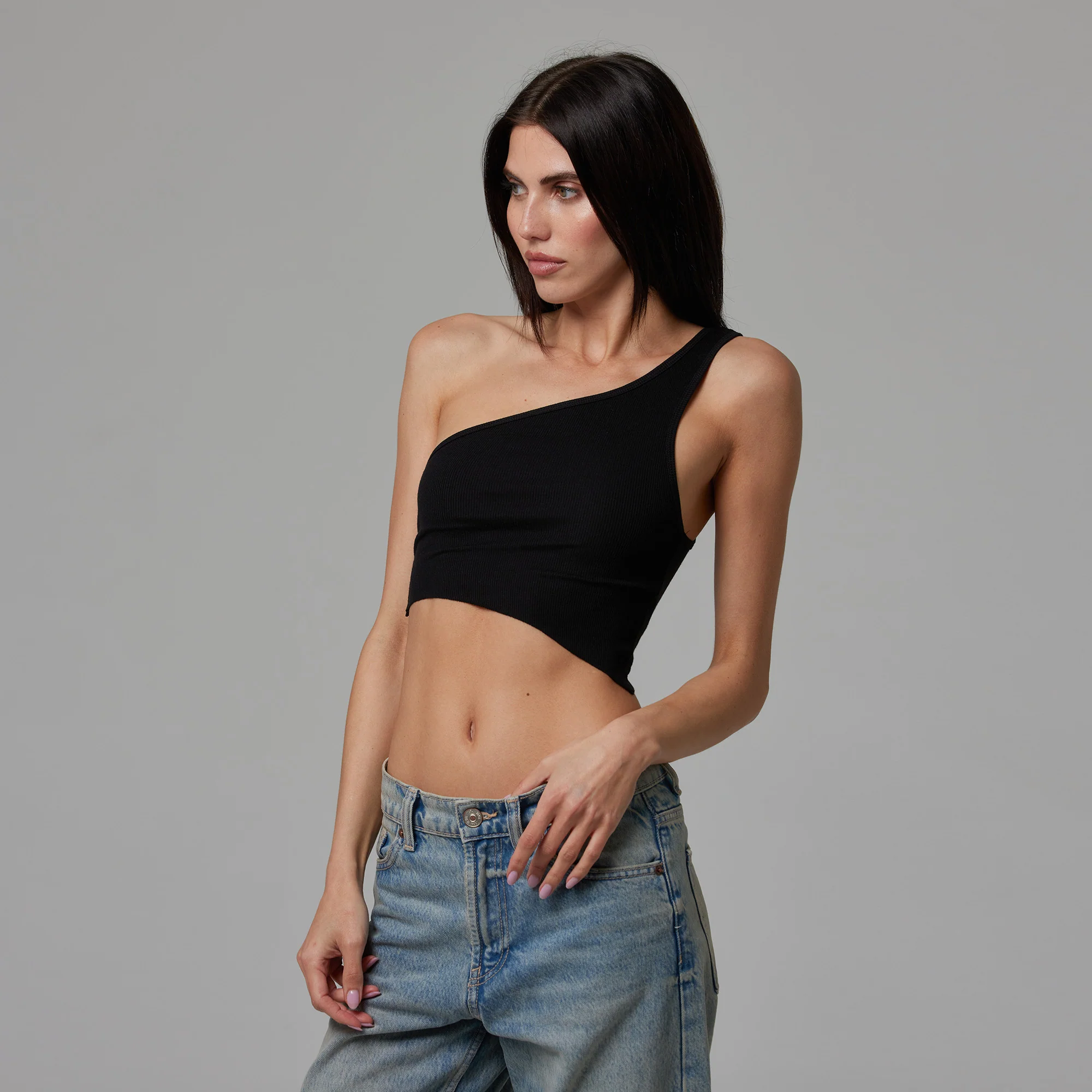ASYMMETRICAL CROP TANK - Image 15
