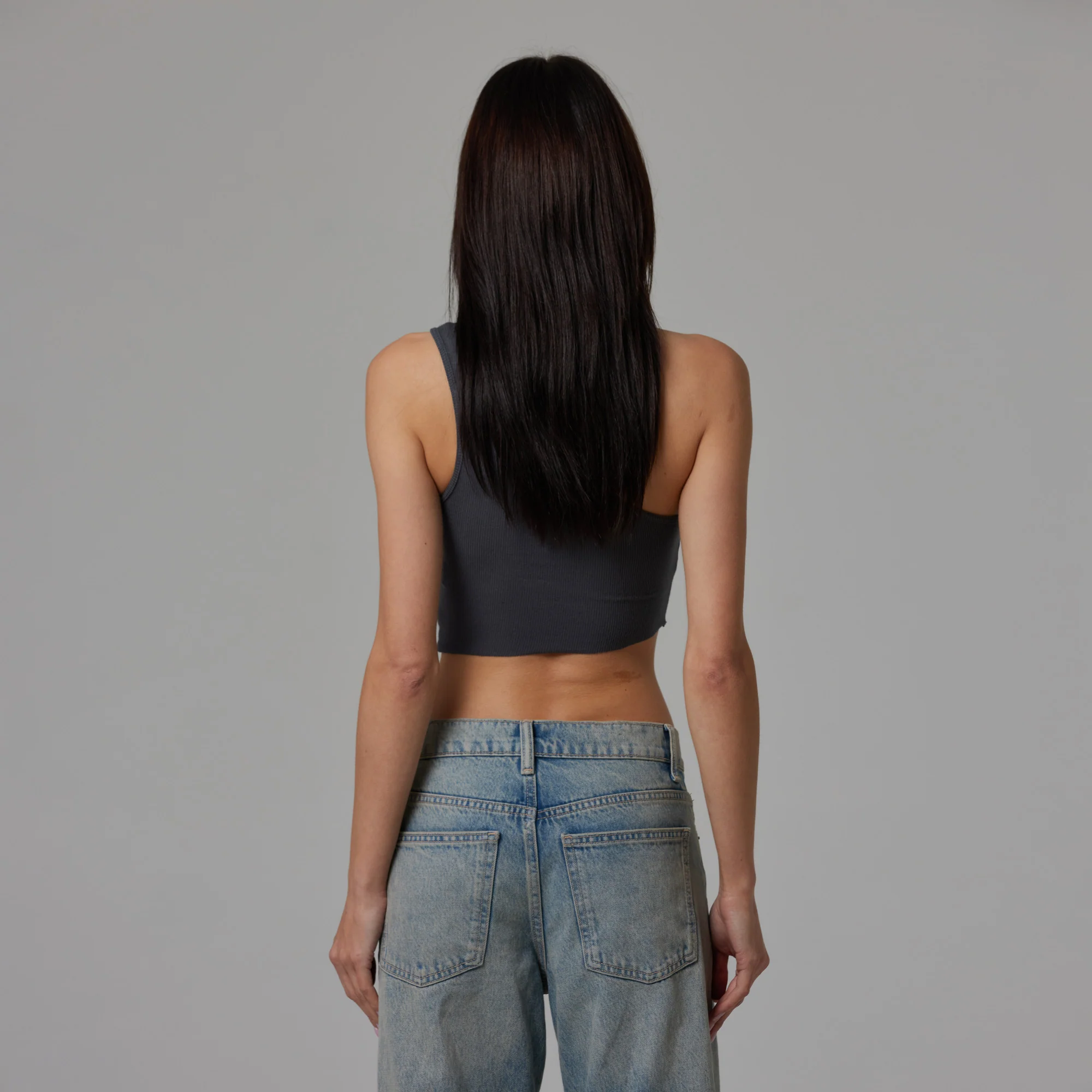 ASYMMETRICAL CROP TANK - Image 22