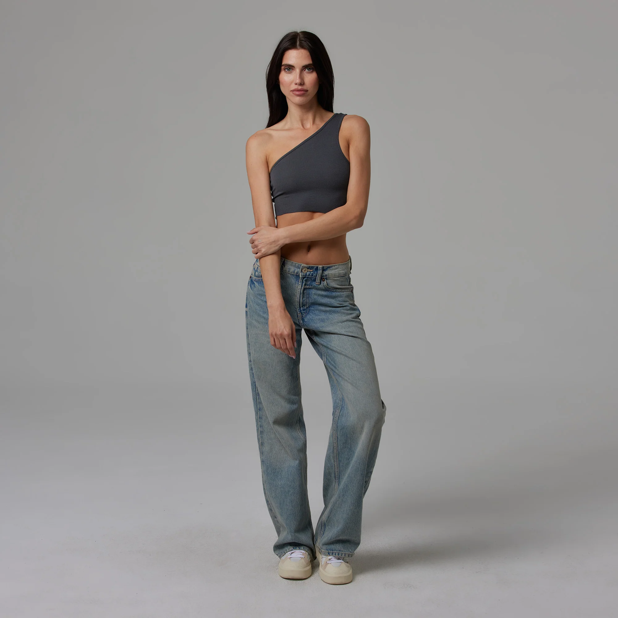 ASYMMETRICAL CROP TANK - Image 23