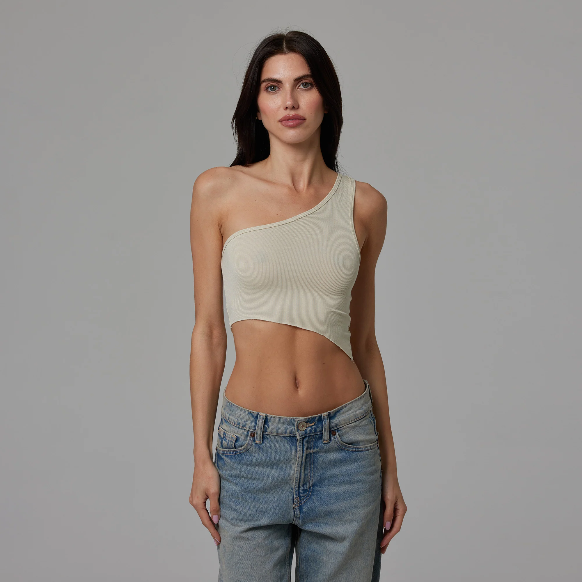ASYMMETRICAL CROP TANK - Image 9