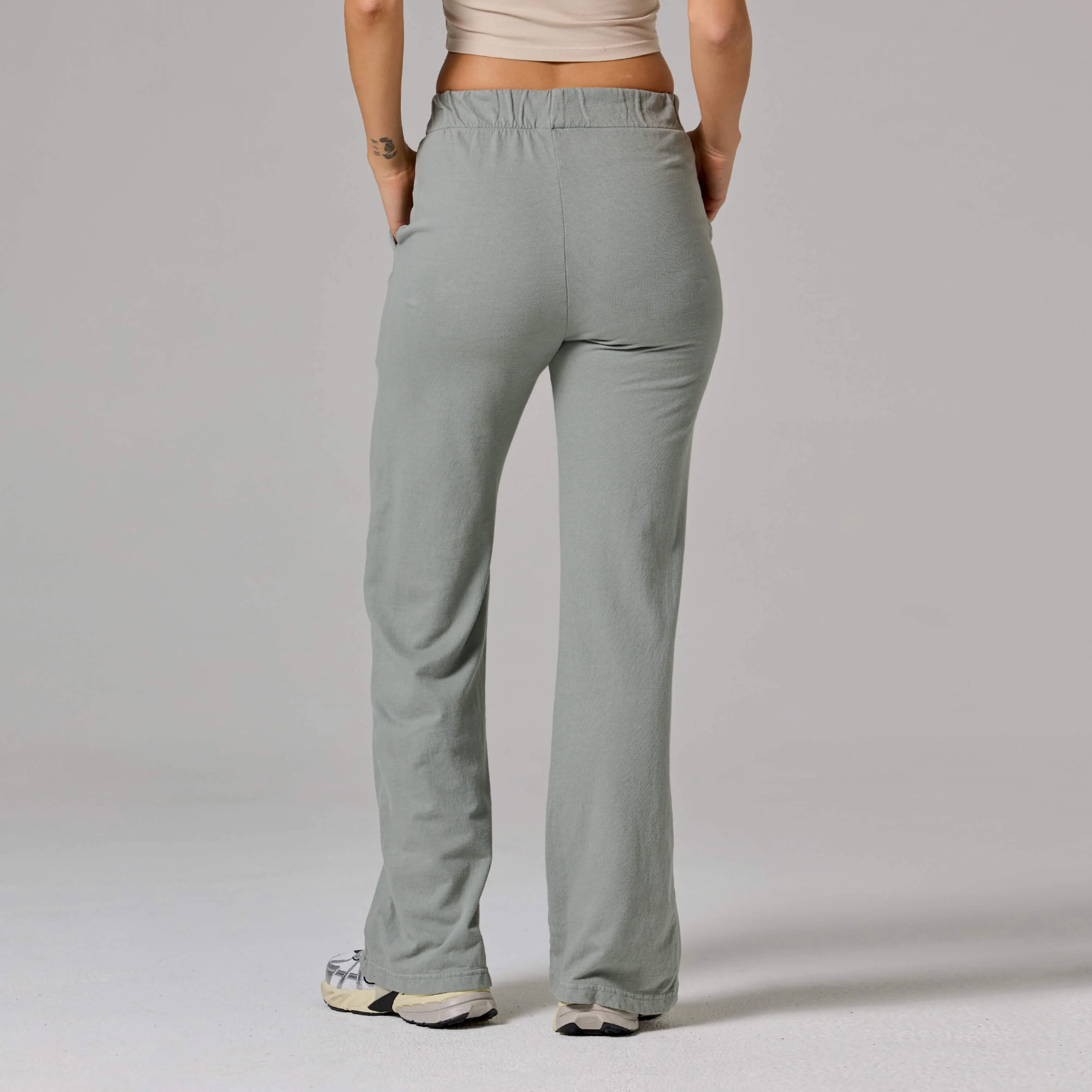 WOMENS FRENCH TERRY LOUNGE PANT - Image 3