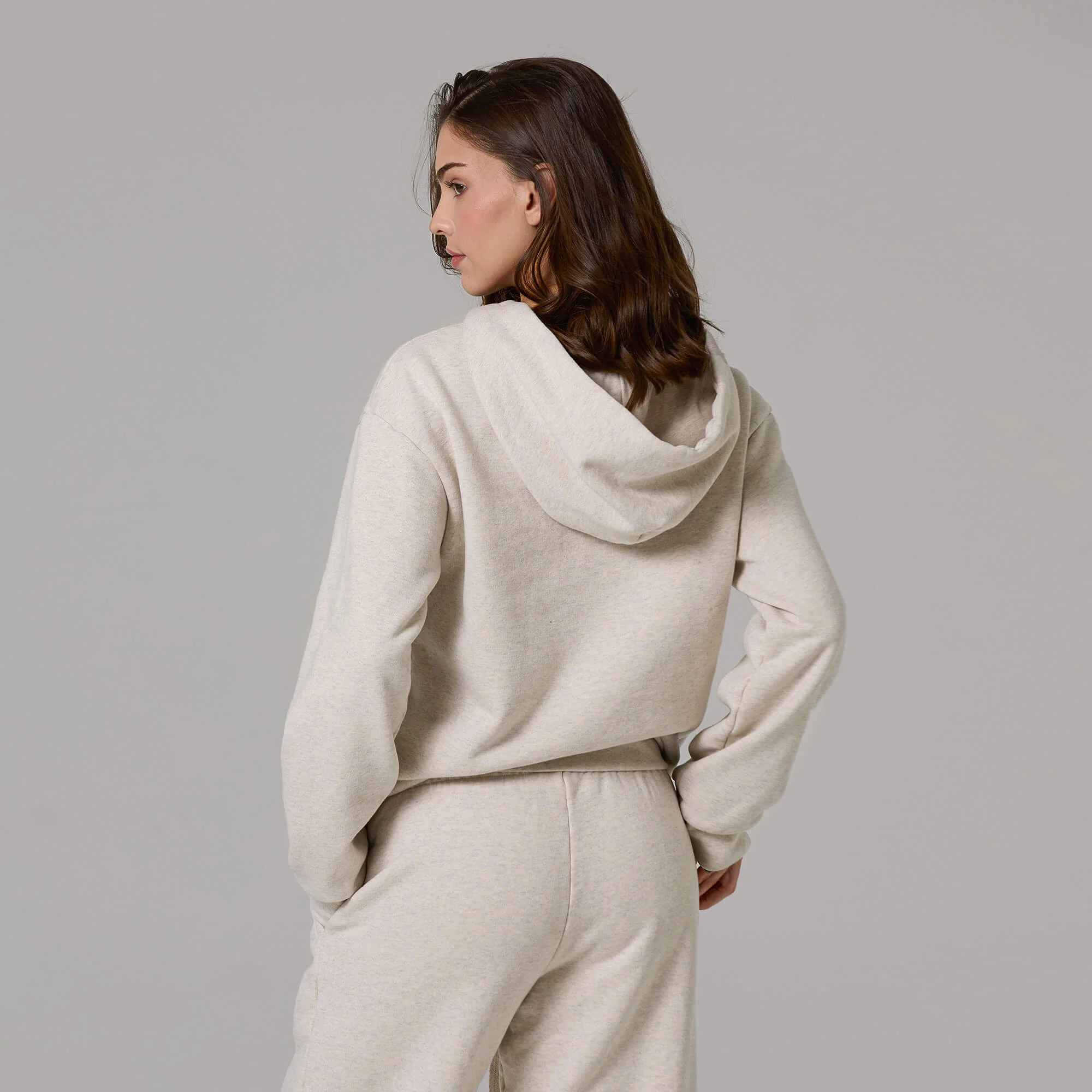 WOMENS HEATHER HEAVYWEIGHT HOODIE - Image 10