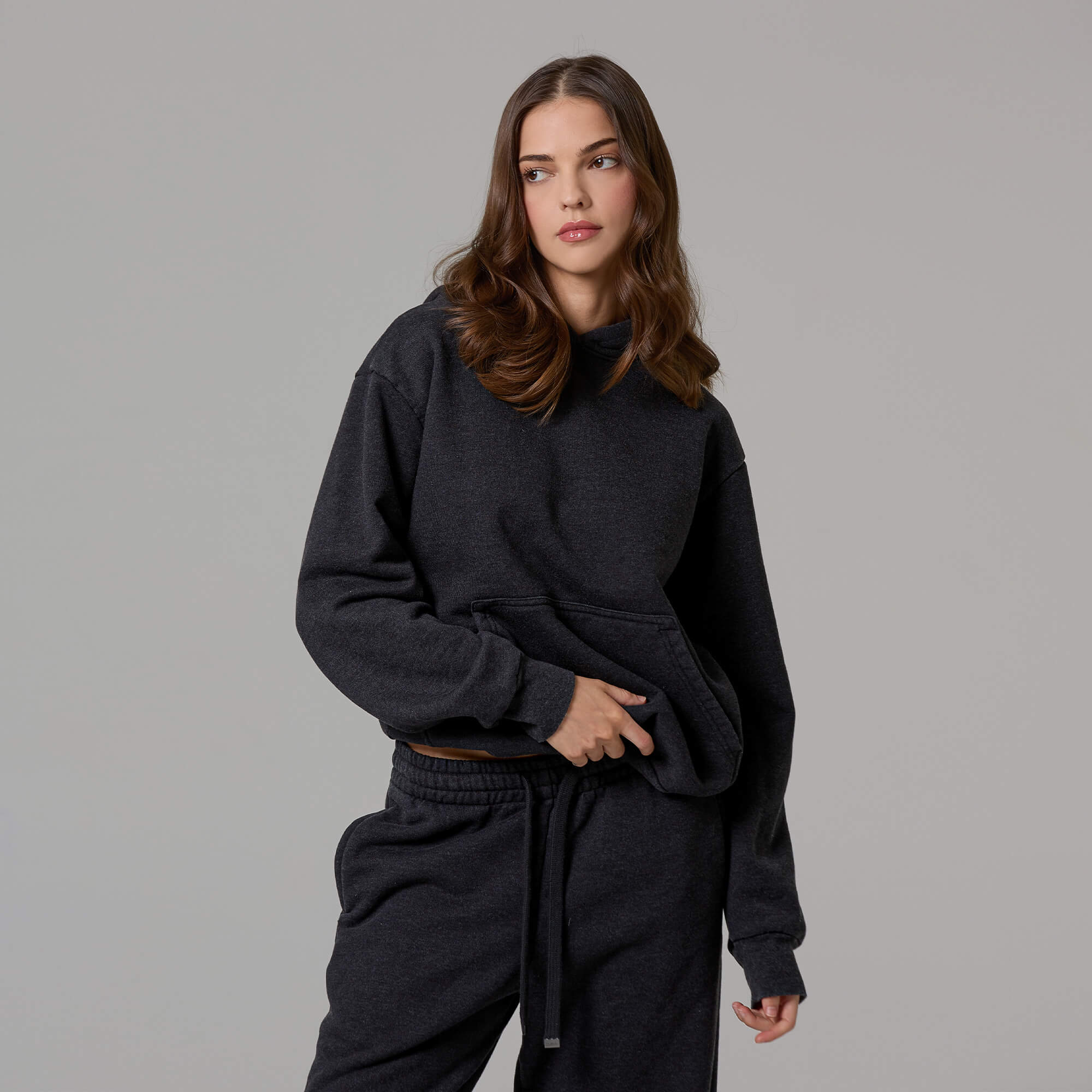 WOMENS HEATHER HEAVYWEIGHT HOODIE - Image 13