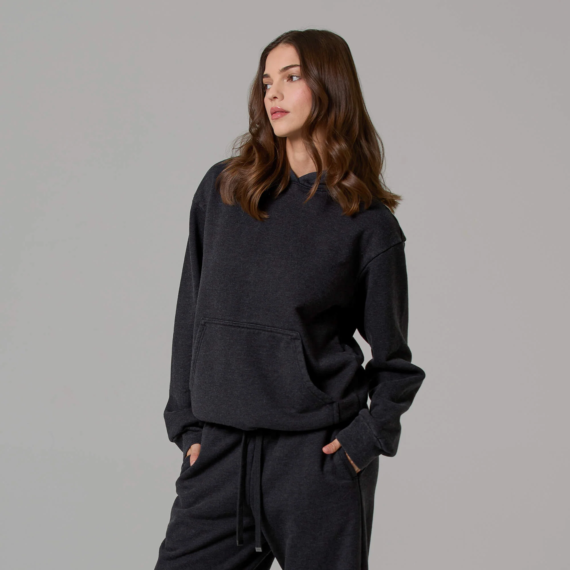WOMENS HEATHER HEAVYWEIGHT HOODIE - Image 14