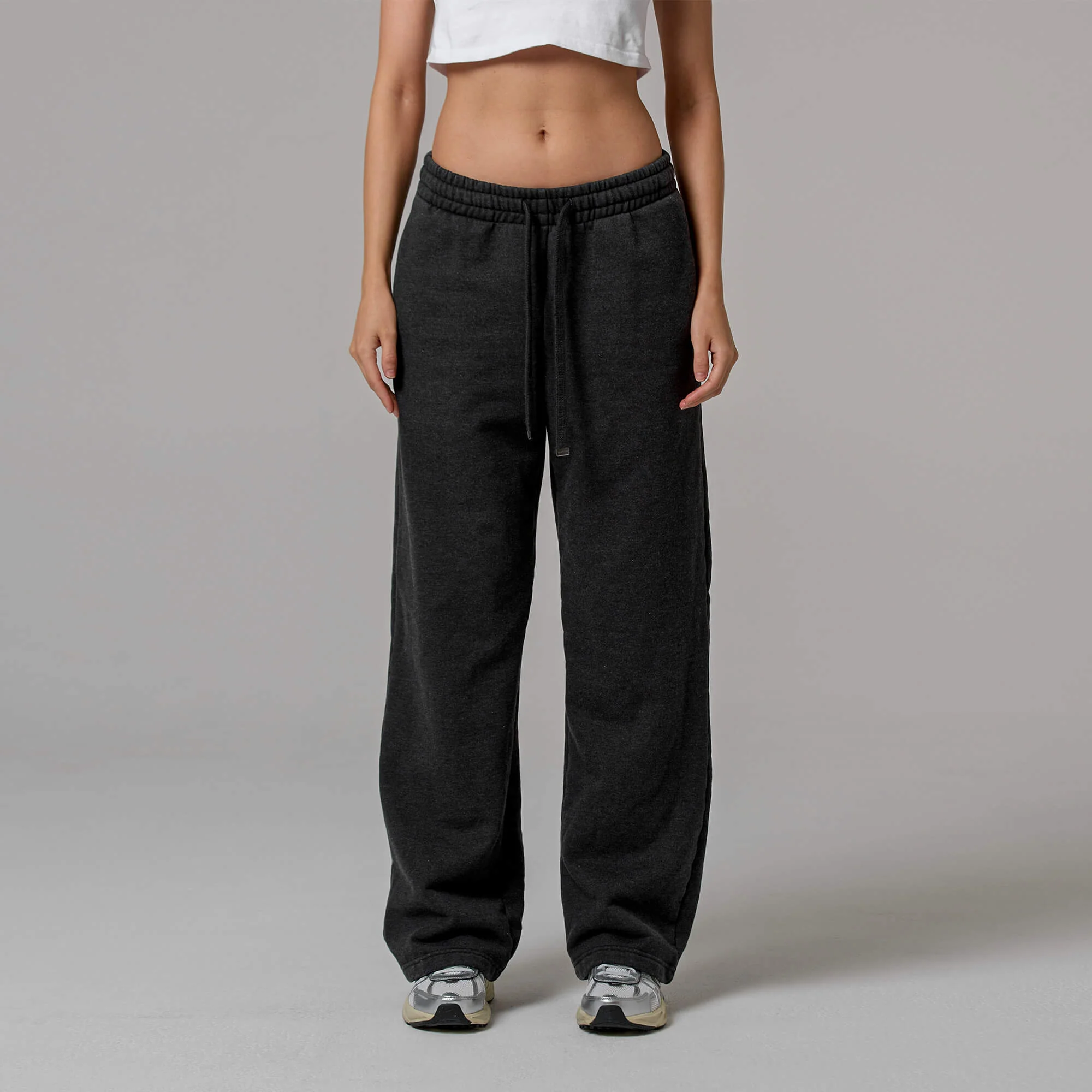 WOMENS HEATHER STRAIGHT LEG SWEATPANTS - Image 10