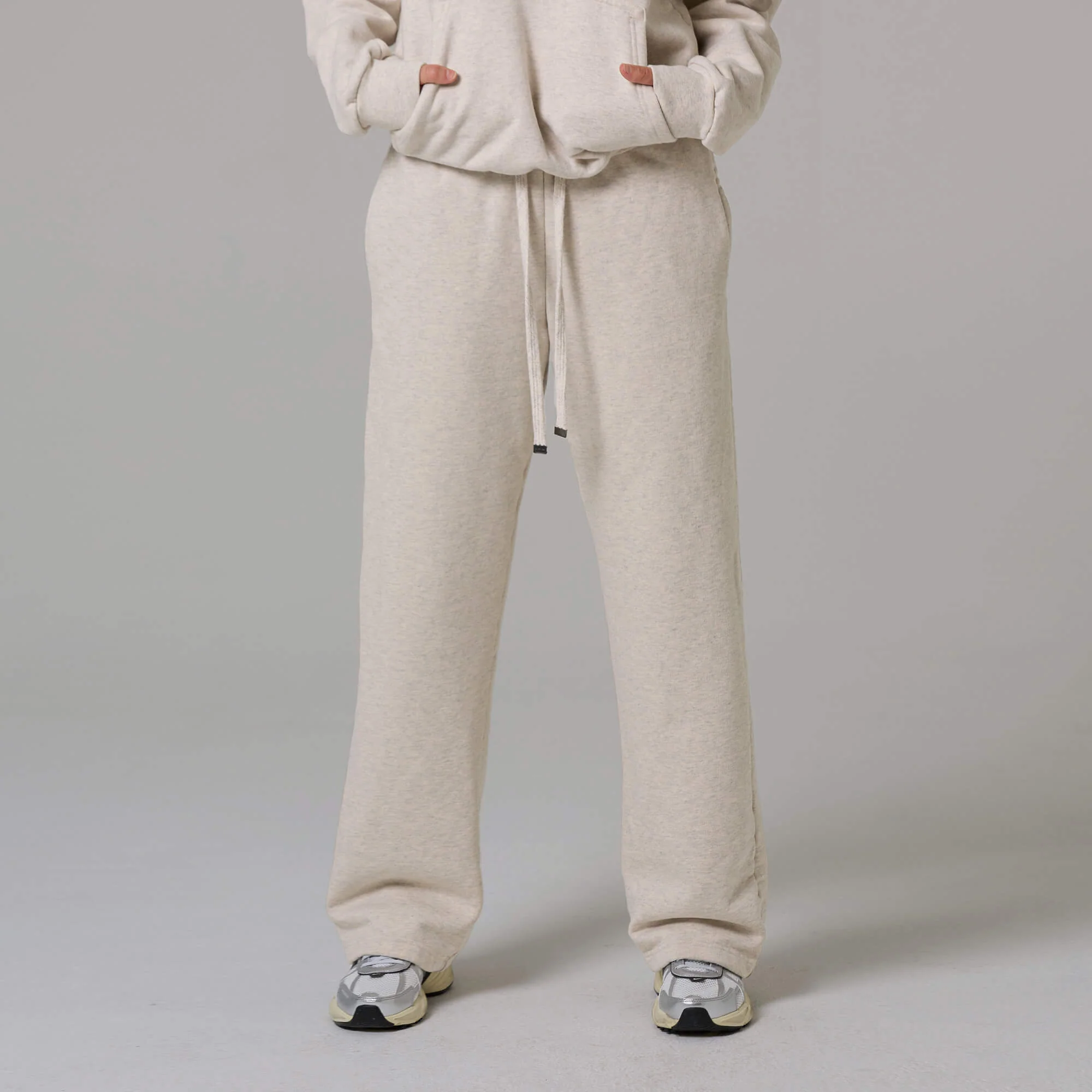 WOMENS HEATHER STRAIGHT LEG SWEATPANTS - Image 14