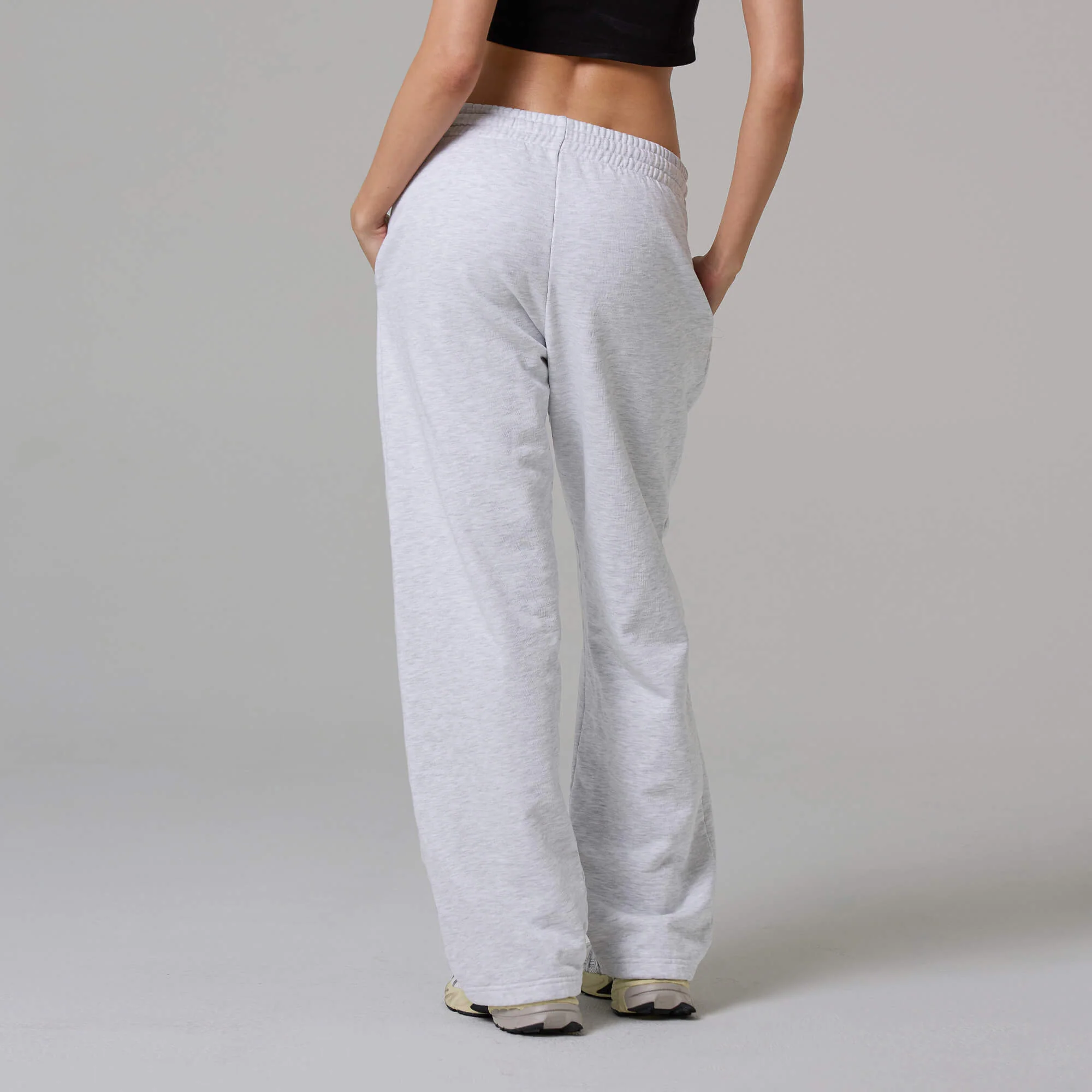 WOMENS HEATHER STRAIGHT LEG SWEATPANTS - Image 4