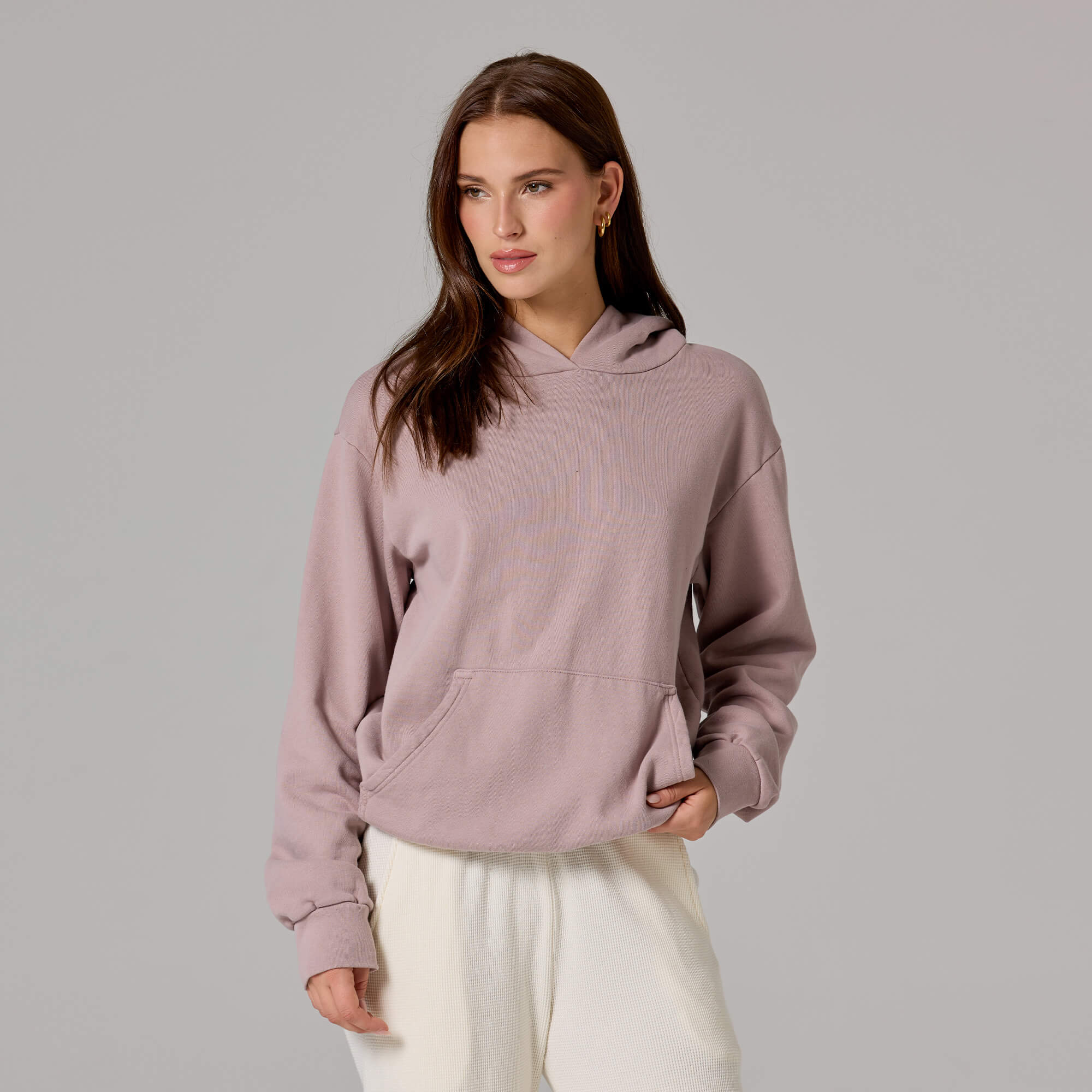 WOMENS SIMPLE LIGHTWEIGHT HOODIE
