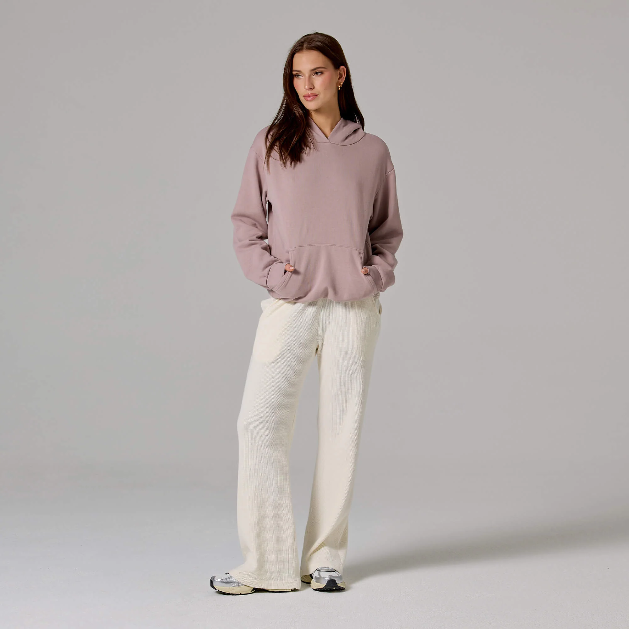 WOMENS SIMPLE LIGHTWEIGHT HOODIE - Image 4