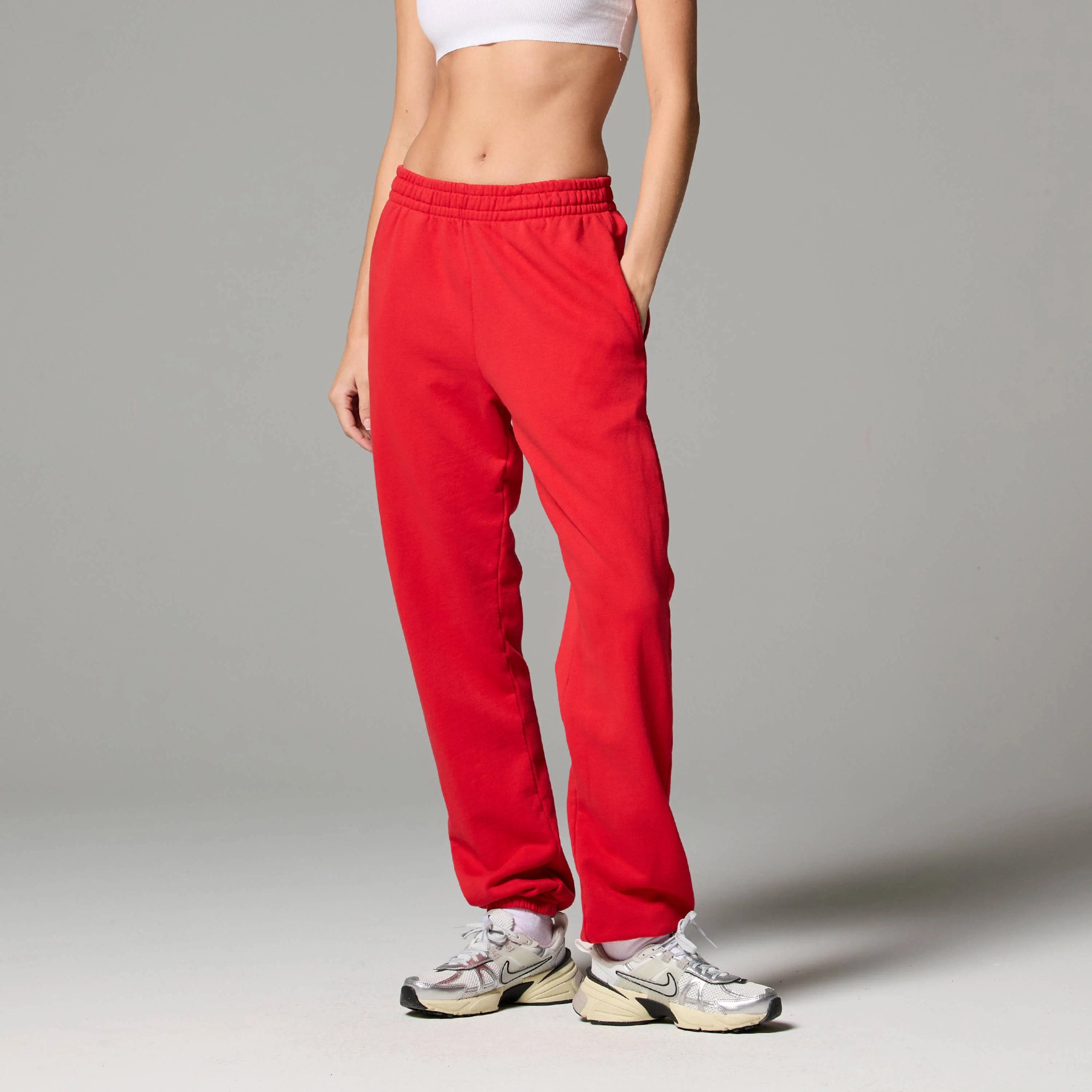 WOMENS SIMPLE LIGHTWEIGHT SWEATPANTS - Image 3