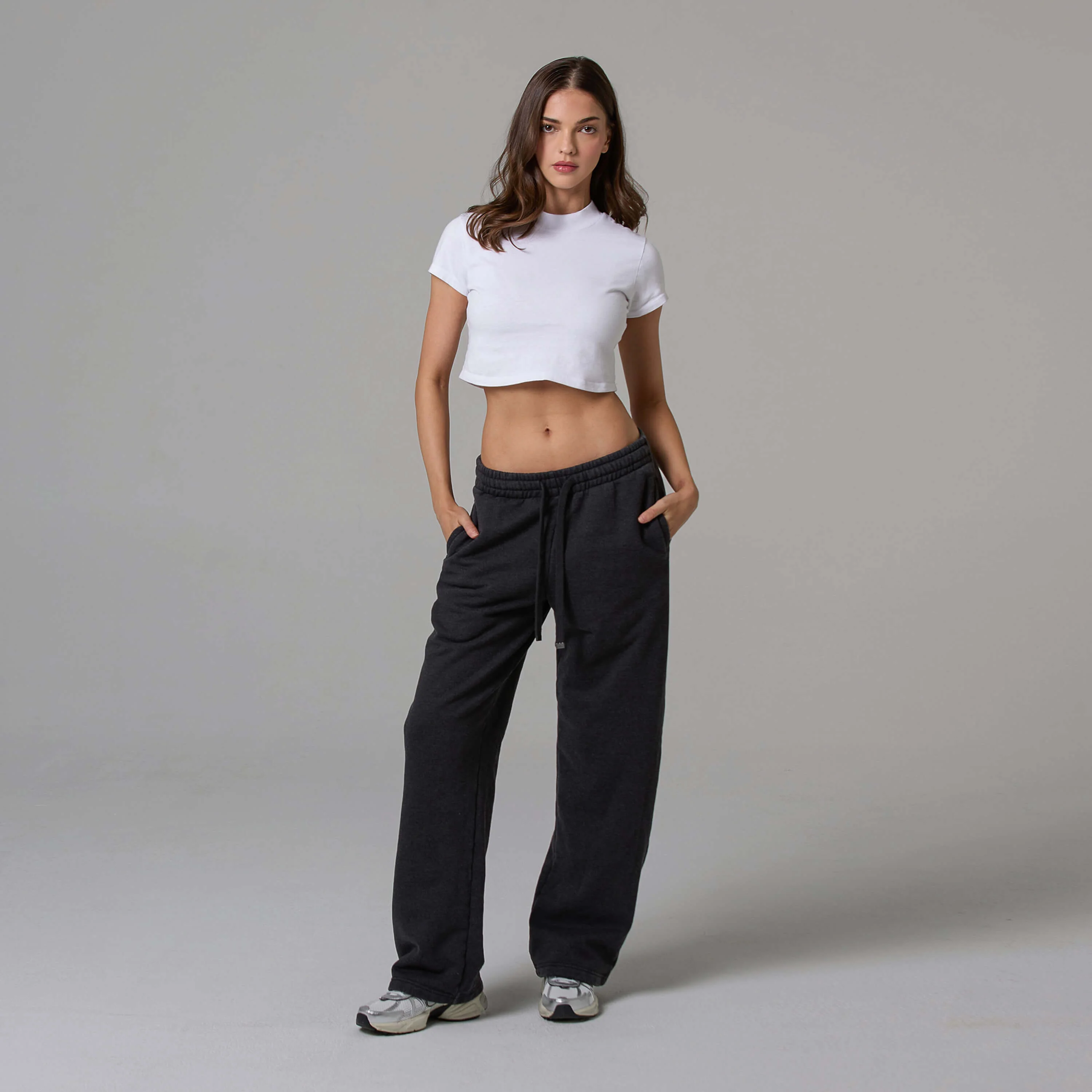 WOMENS MOCK NECK BABY TEE - Image 15