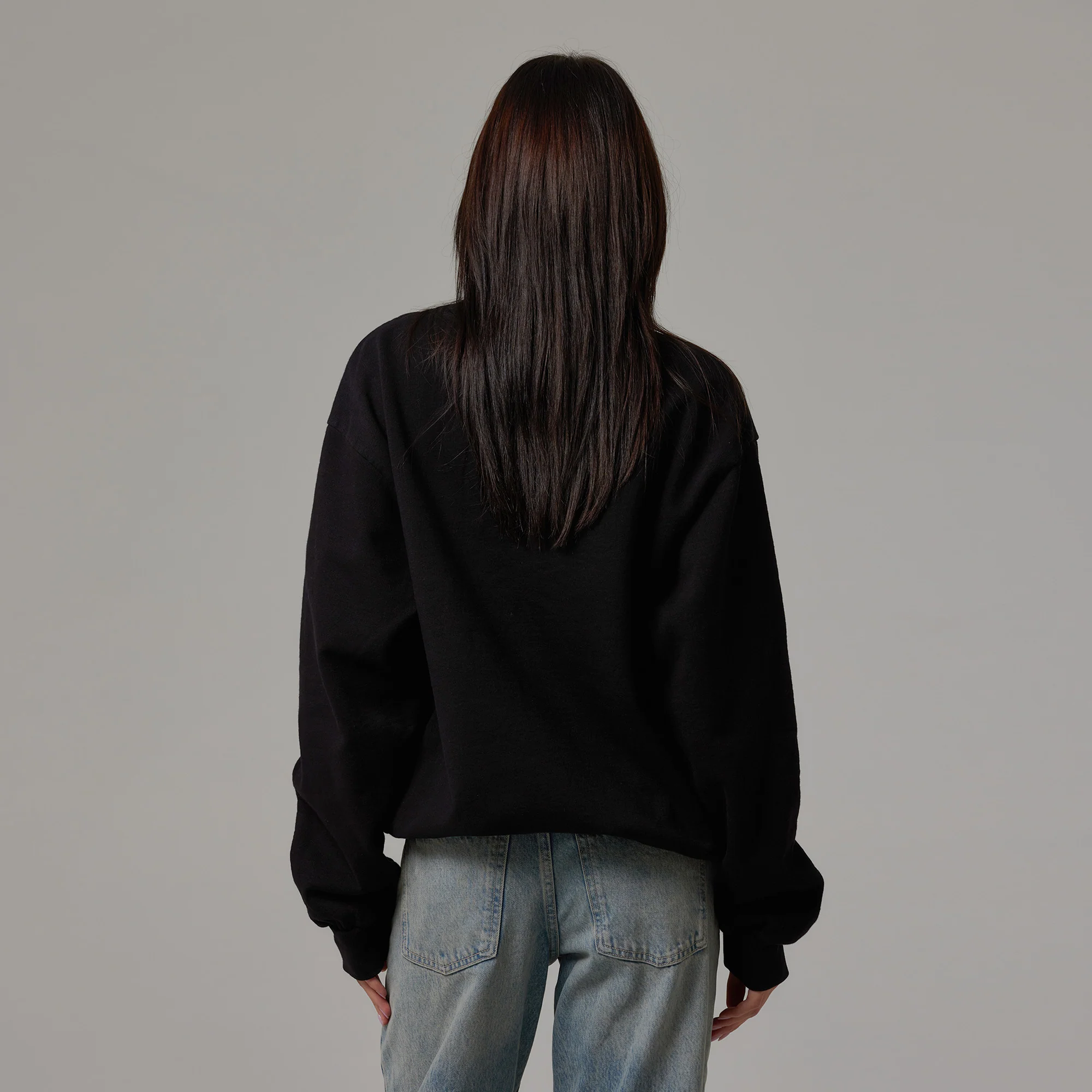 WOMENS OVERSIZED HEAVYWEIGHT CREWNECK - Image 9