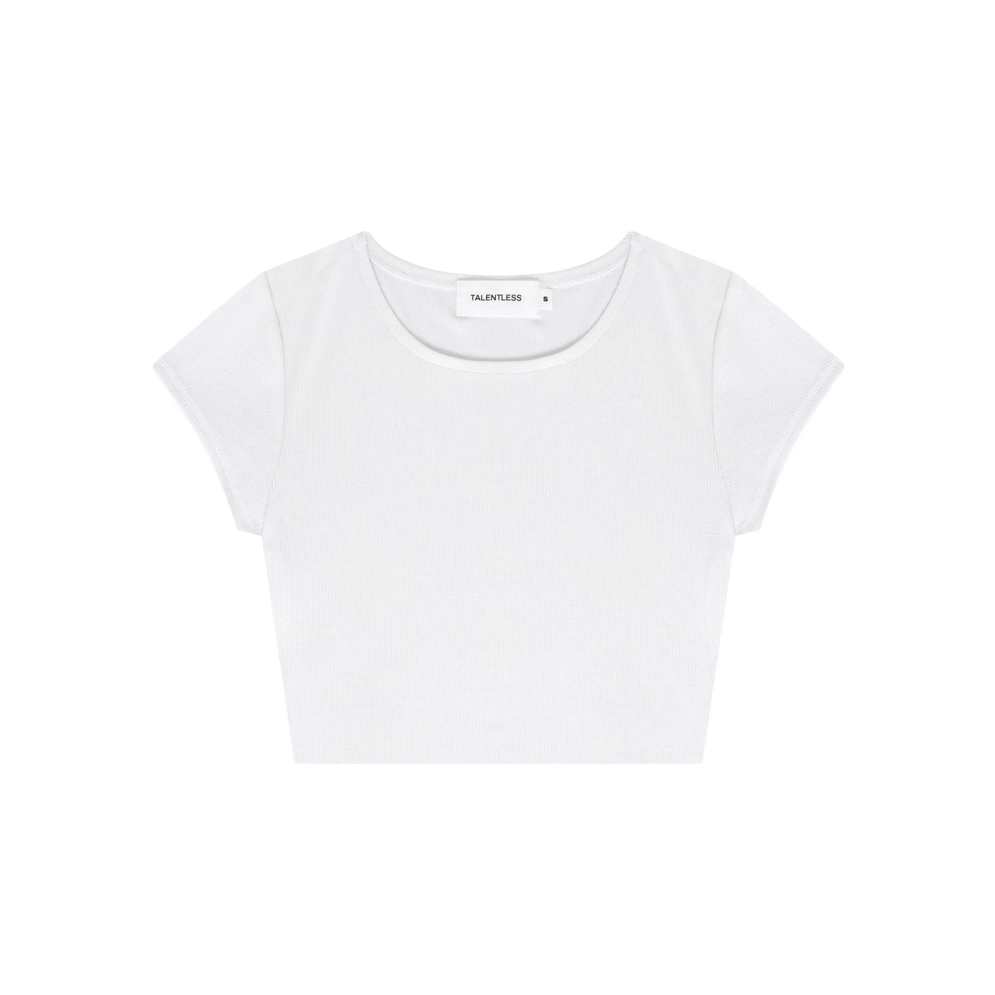 WOMENS RAW HEM CROP BABY TEE - Image 6