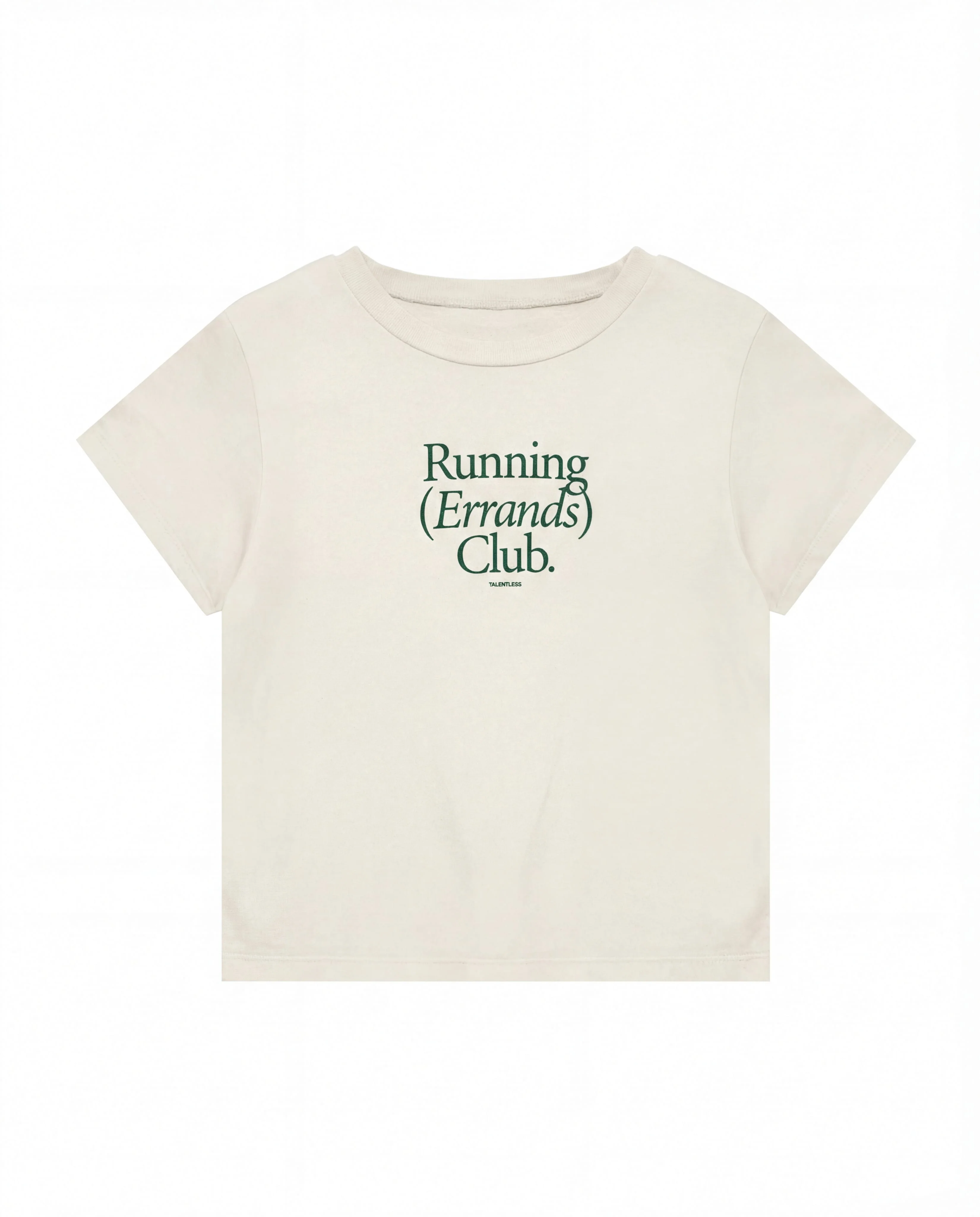 WOMENS RUNNING CLUB BABY TEE - Image 9