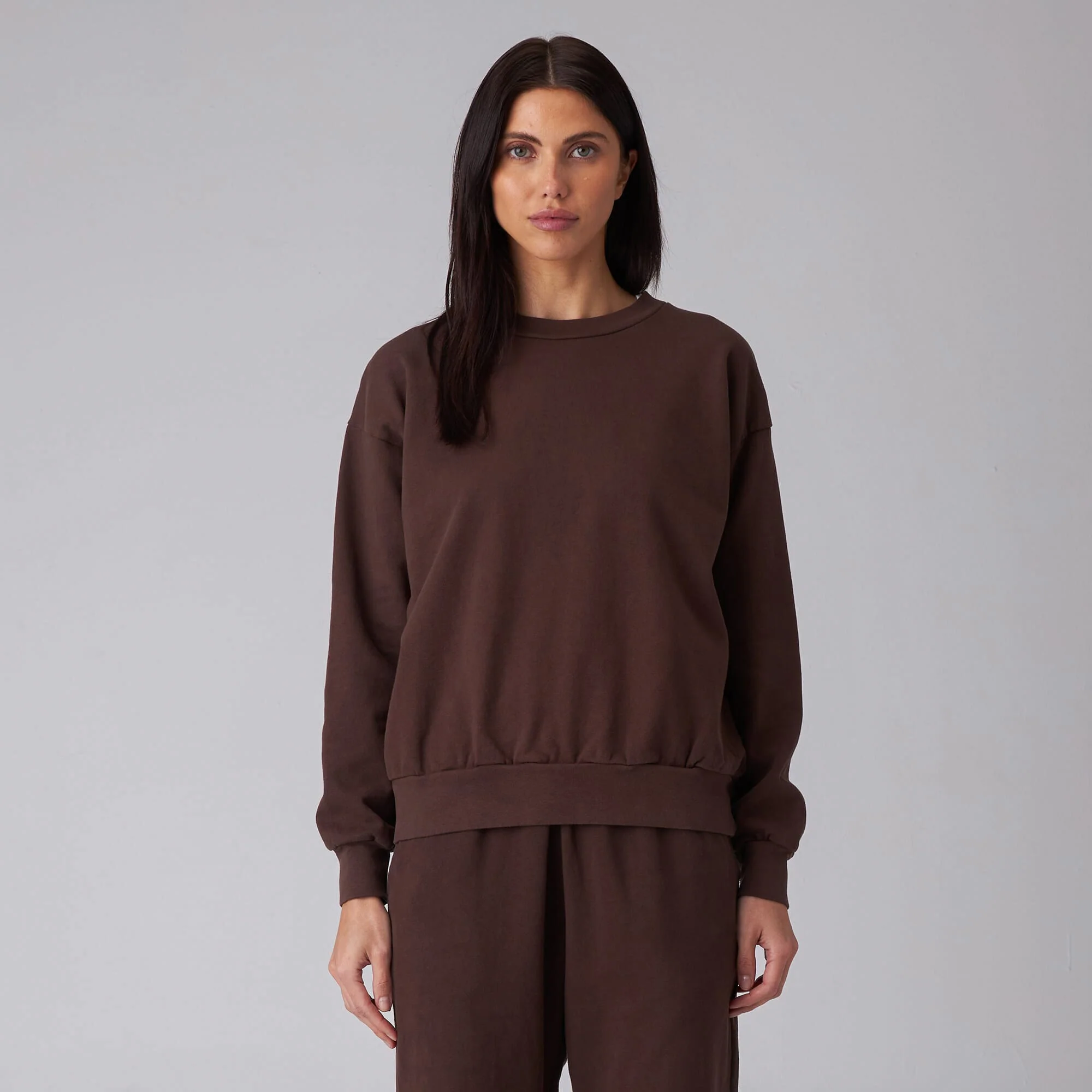WOMENS SIMPLE LIGHTWEIGHT CREWNECK - Image 9