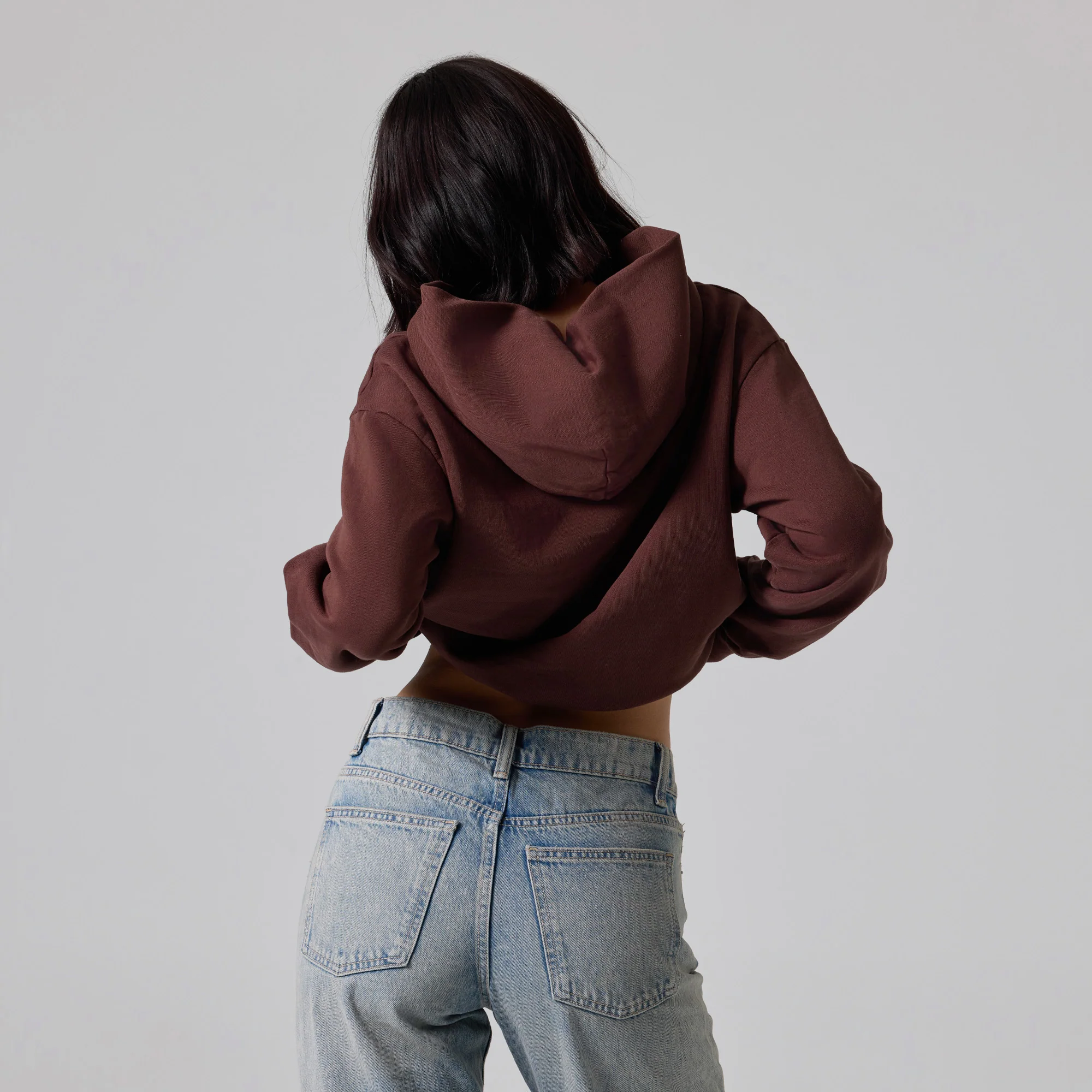 WOMENS SIMPLE LIGHTWEIGHT HOODIE - Image 5