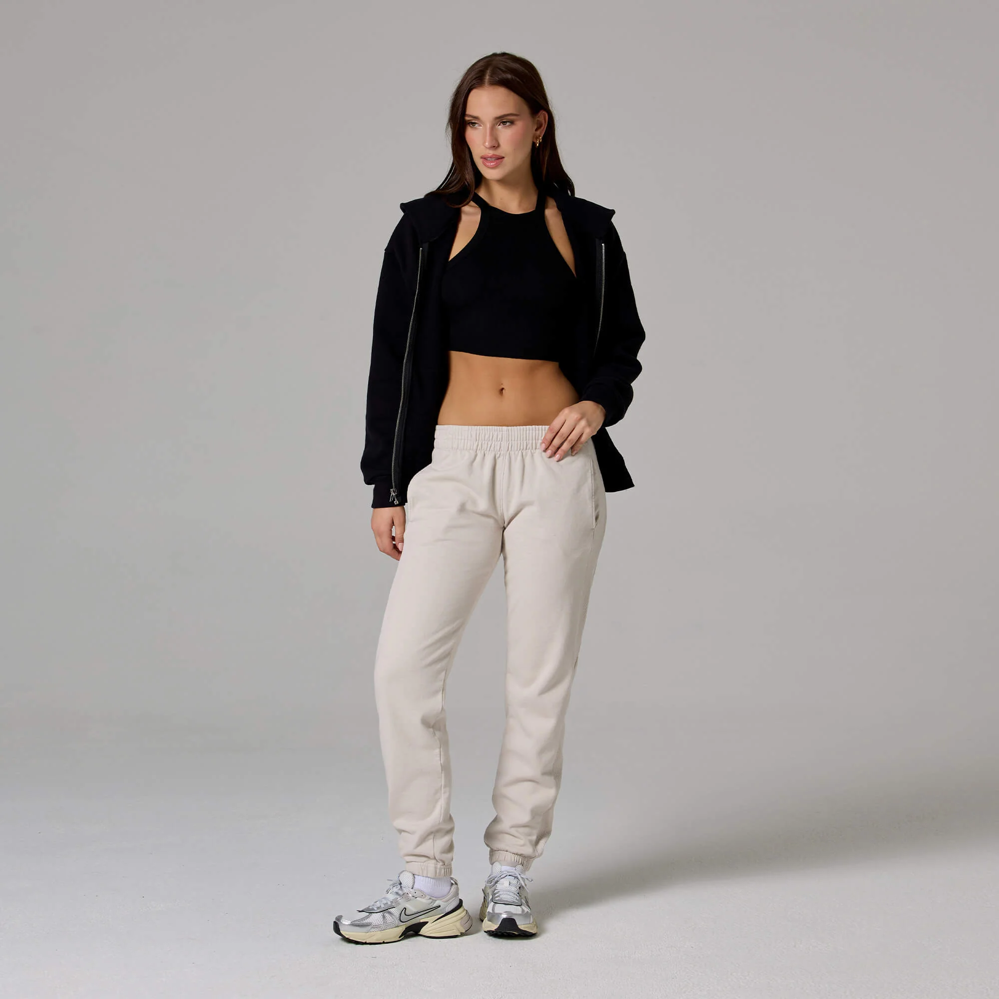 WOMENS STRIPED SWEATPANTS - Image 4