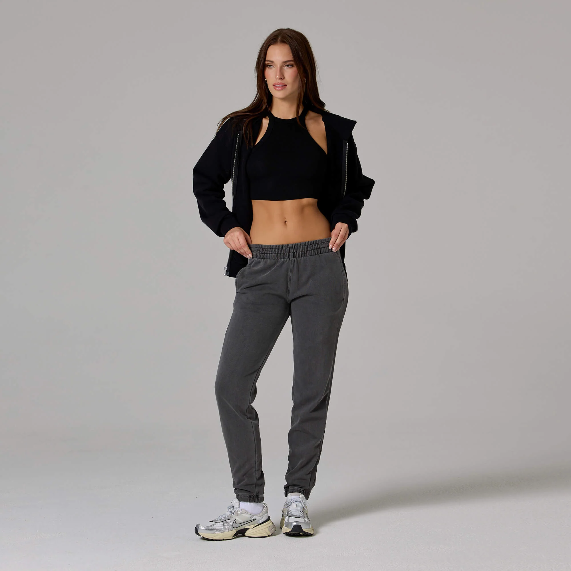 WOMENS STRIPED SWEATPANTS - Image 8