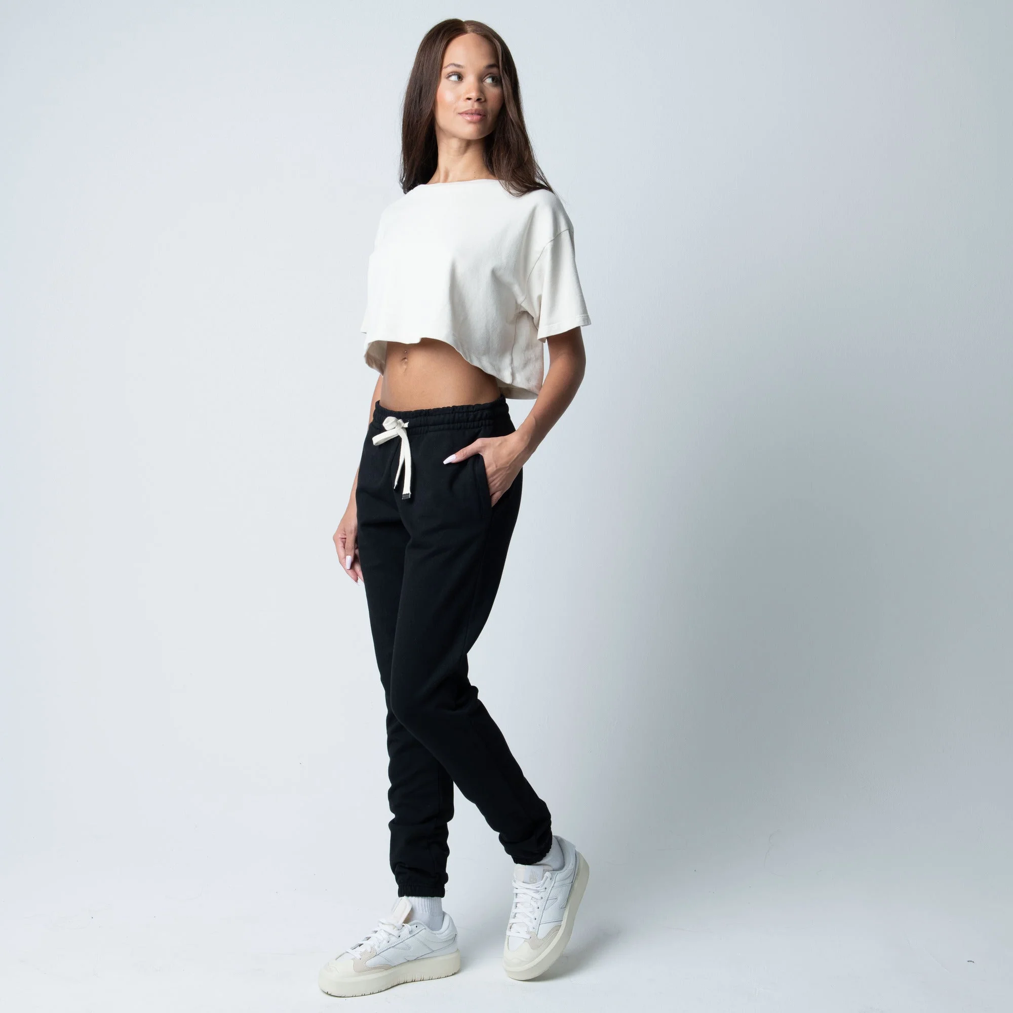 WOMENS HEAVYWEIGHT MODAL SWEATPANTS - Image 10