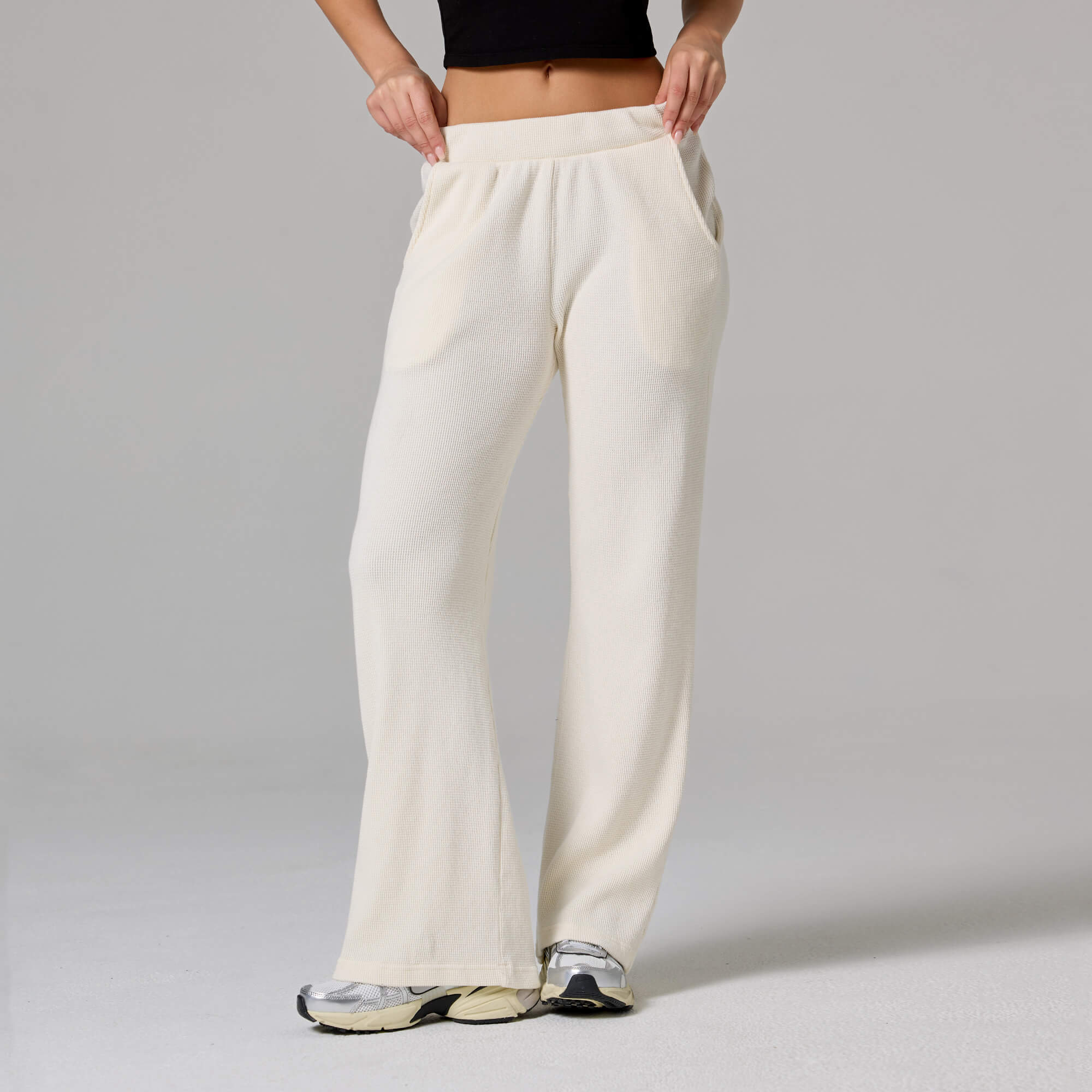 WOMENS WAFFLE LOUNGE PANT