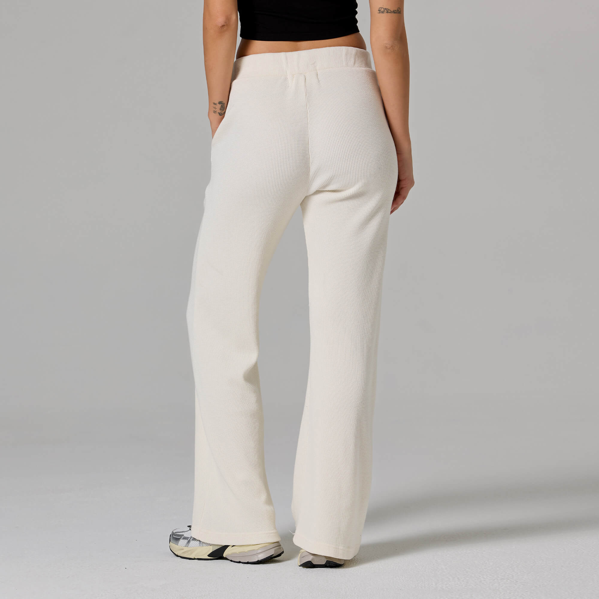 WOMENS WAFFLE LOUNGE PANT - Image 3