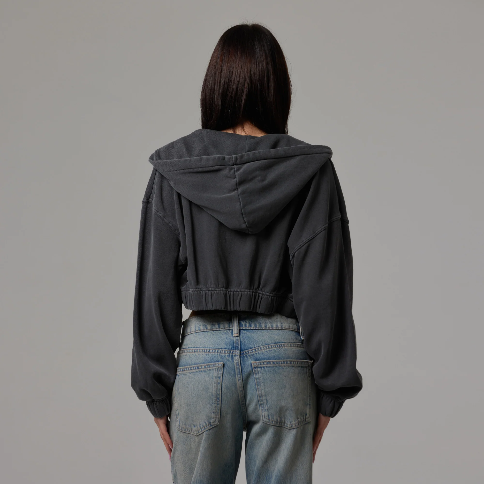 WOMENS ZIP CROP JACKET - Image 17
